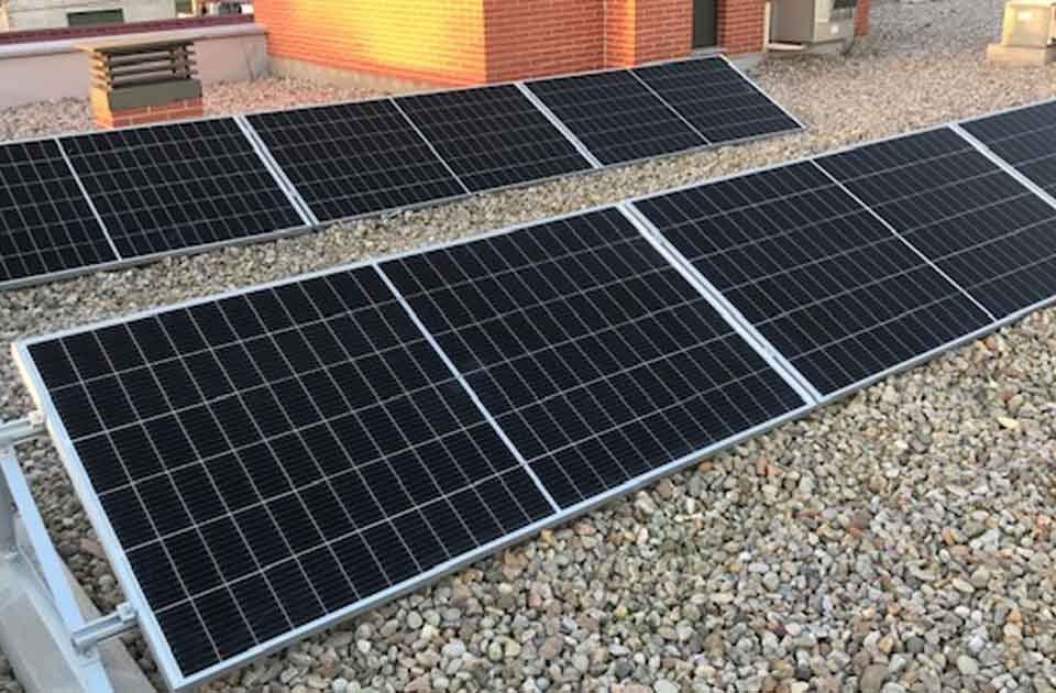 instalacion placas solares en crematorio santa teresa salamanca