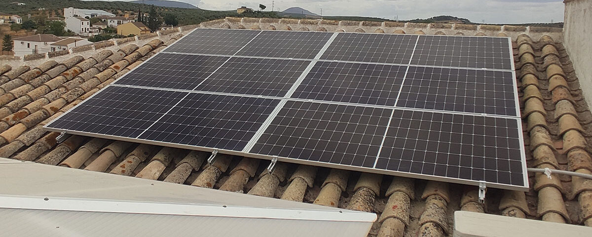 instalacion placas solares vivienda particular palenciana cordoba