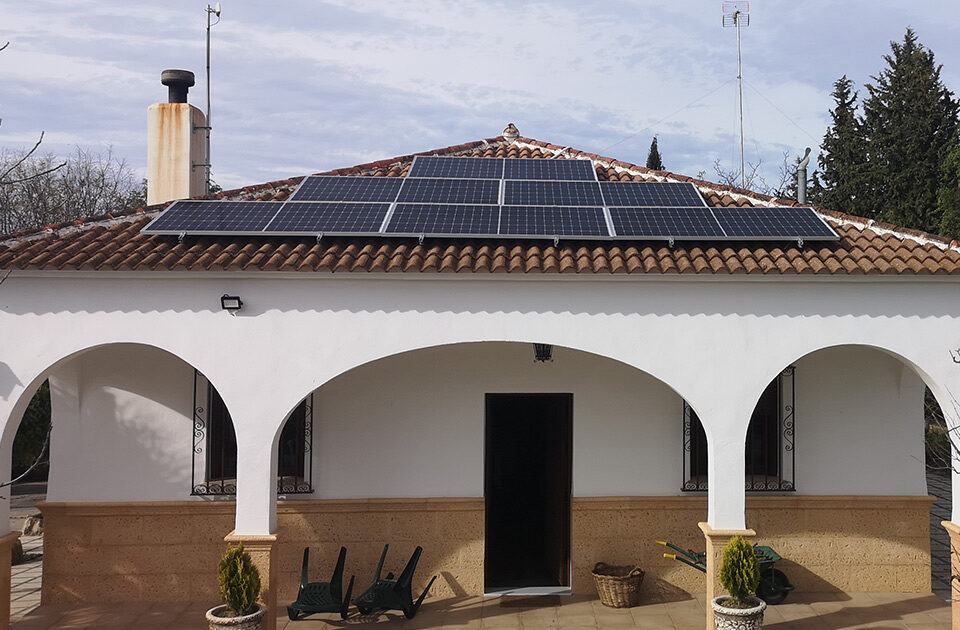 instalacion placas solares vivienda lucena cordoba