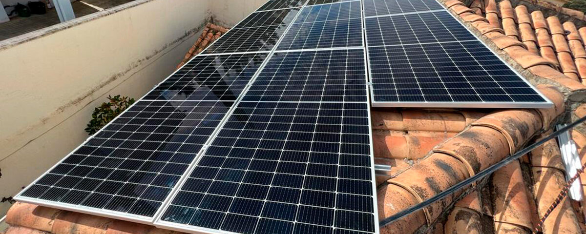 instalacion de placas solares en casa particular de lucena