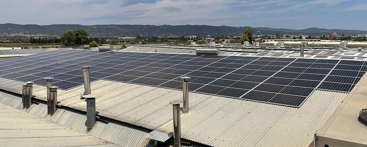 instalacion placas solares pastelería hermanos roldán