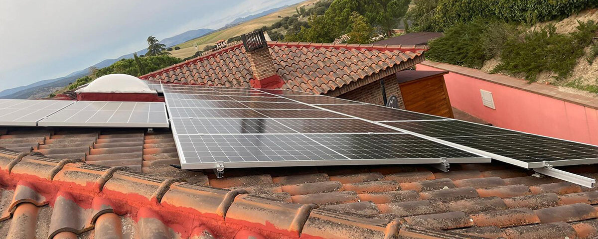 instalacion paneles solares vivienda algete madrid