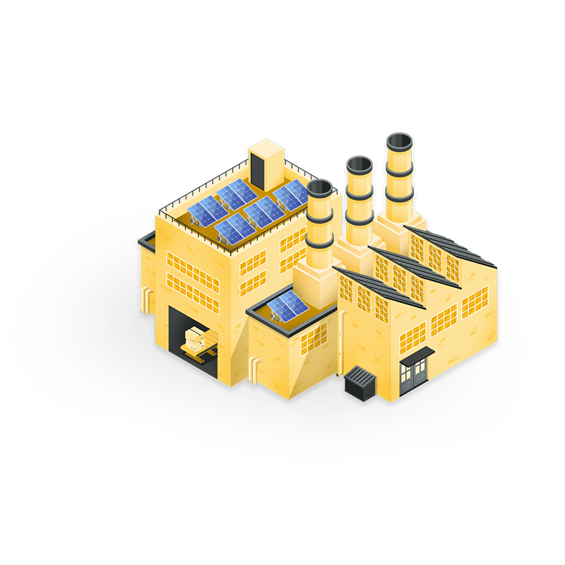 baterias solares sector industrial