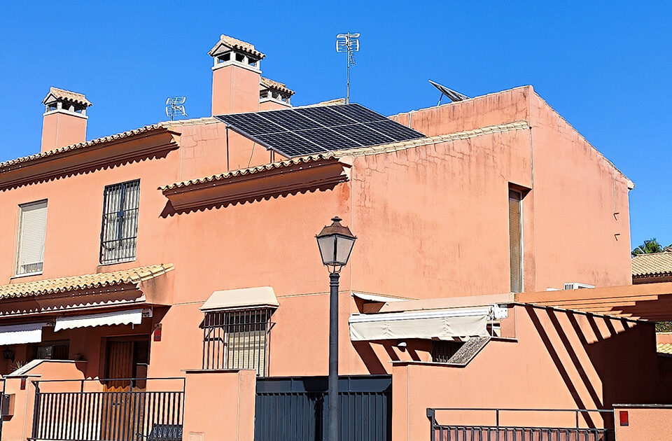 instalacion paneles solares vivienda sanluca la mayor sevilla