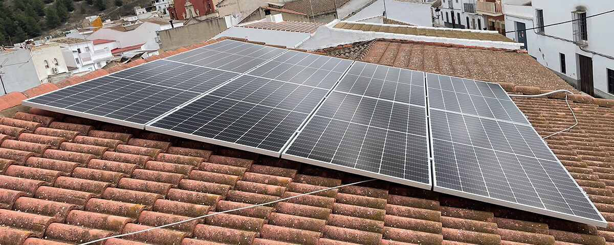 instalacion placas solares en vivienda lucena cordoba