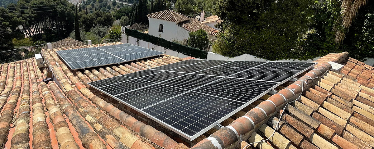 instalacion placas solares vivienda mijas malaga