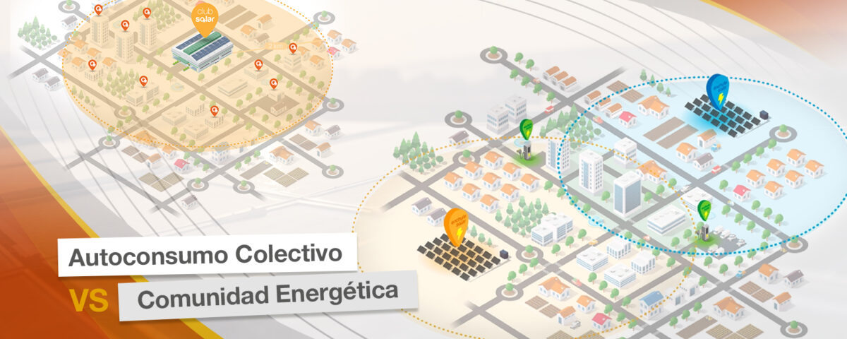 Autoconsumo colectivo vs Comunidad energética