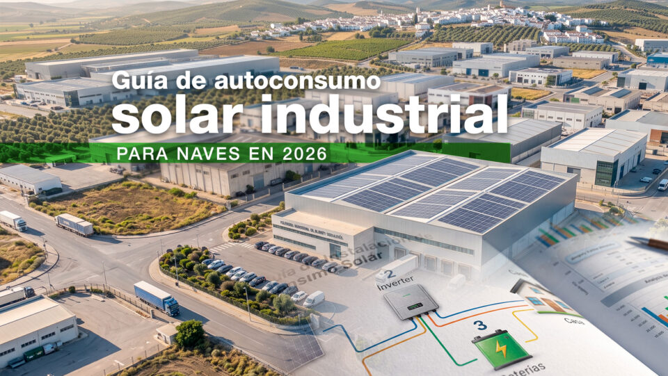 Guía de autoconsumo solar industrial para naves en 2026