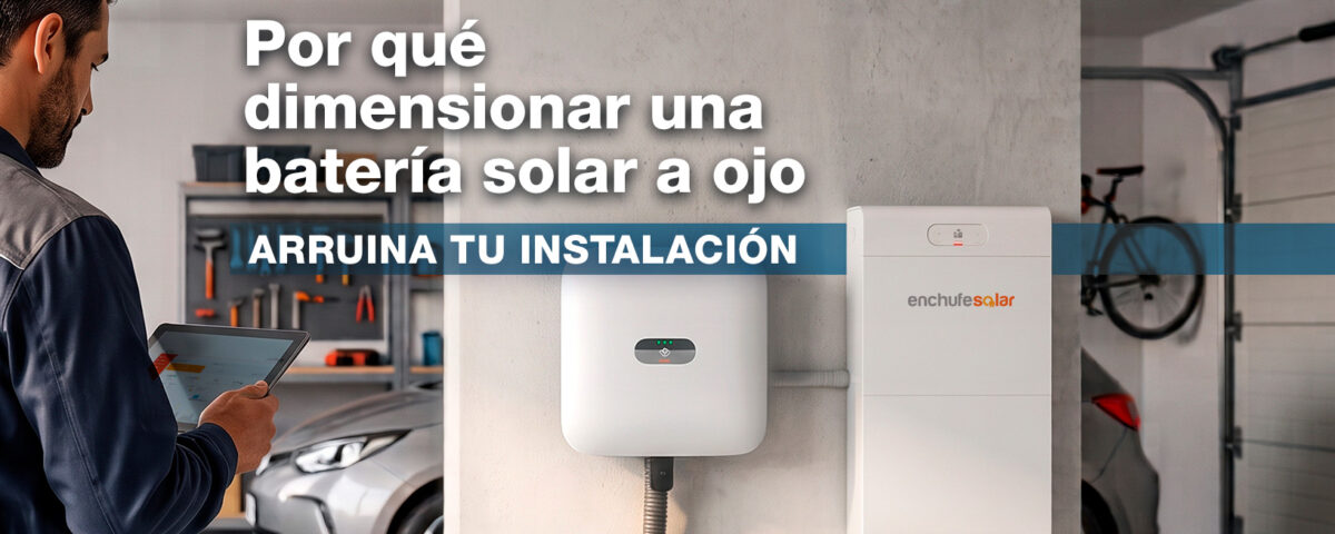 Dimensionar una batería solar